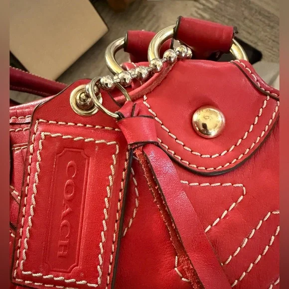 Coach Limited Edition Large Floral Bleeker Shoulder Bag - Picture 2 of 8